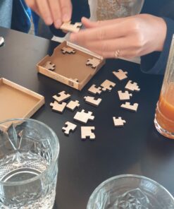 Lamamics lance le puzzle en bois pour l'apéro : défi tes amis sur ce challenge, dans un bar, au restaurant, pour un max de fun