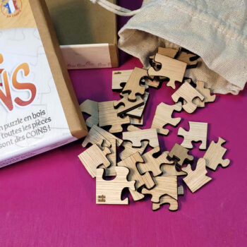 puzzle logique en bois original
