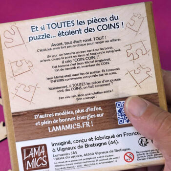 puzzle logique en bois original