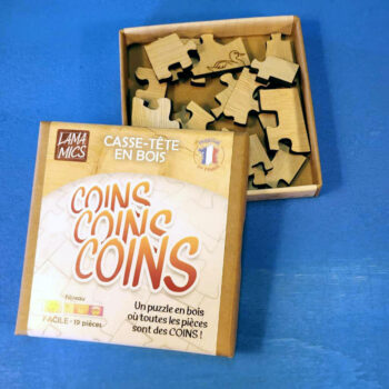 puzzle logique en bois original