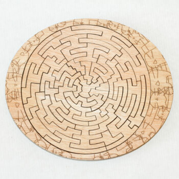 Ronds ronds - le puzzle qui tourne en rond - puzzle en bois imaginé et fabriqué en France