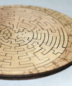 Ronds ronds - le puzzle qui tourne en rond - puzzle en bois imaginé et fabriqué en France