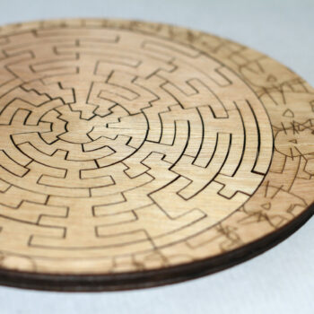 Ronds ronds - le puzzle qui tourne en rond - puzzle en bois imaginé et fabriqué en France