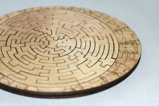 Ronds ronds - le puzzle qui tourne en rond - puzzle en bois imaginé et fabriqué en France