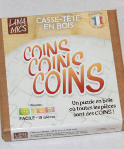 Lamamics - puzzle en bois où toutes les pièces sont des coins ! coins coins coins