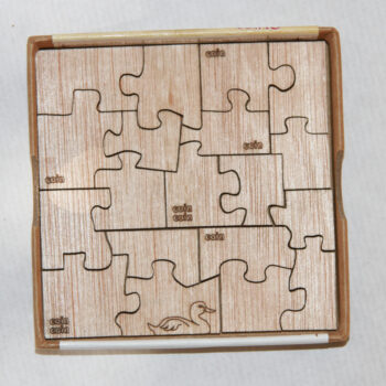 Lamamics - puzzle en bois où toutes les pièces sont des coins ! coins coins coins