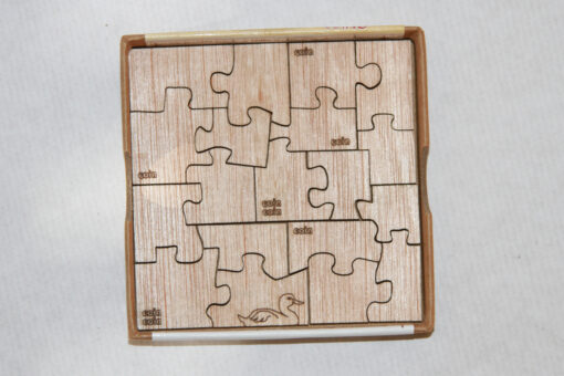 Lamamics - puzzle en bois où toutes les pièces sont des coins ! coins coins coins