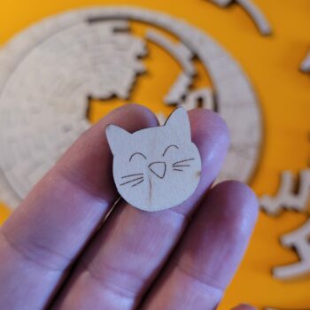 Ronds-ronds - le puzzle des chats - puzzle en bois imaginé et fabriqué en France