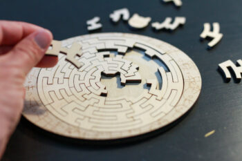 Ronds-ronds - le puzzle des chats - puzzle en bois imaginé et fabriqué en France